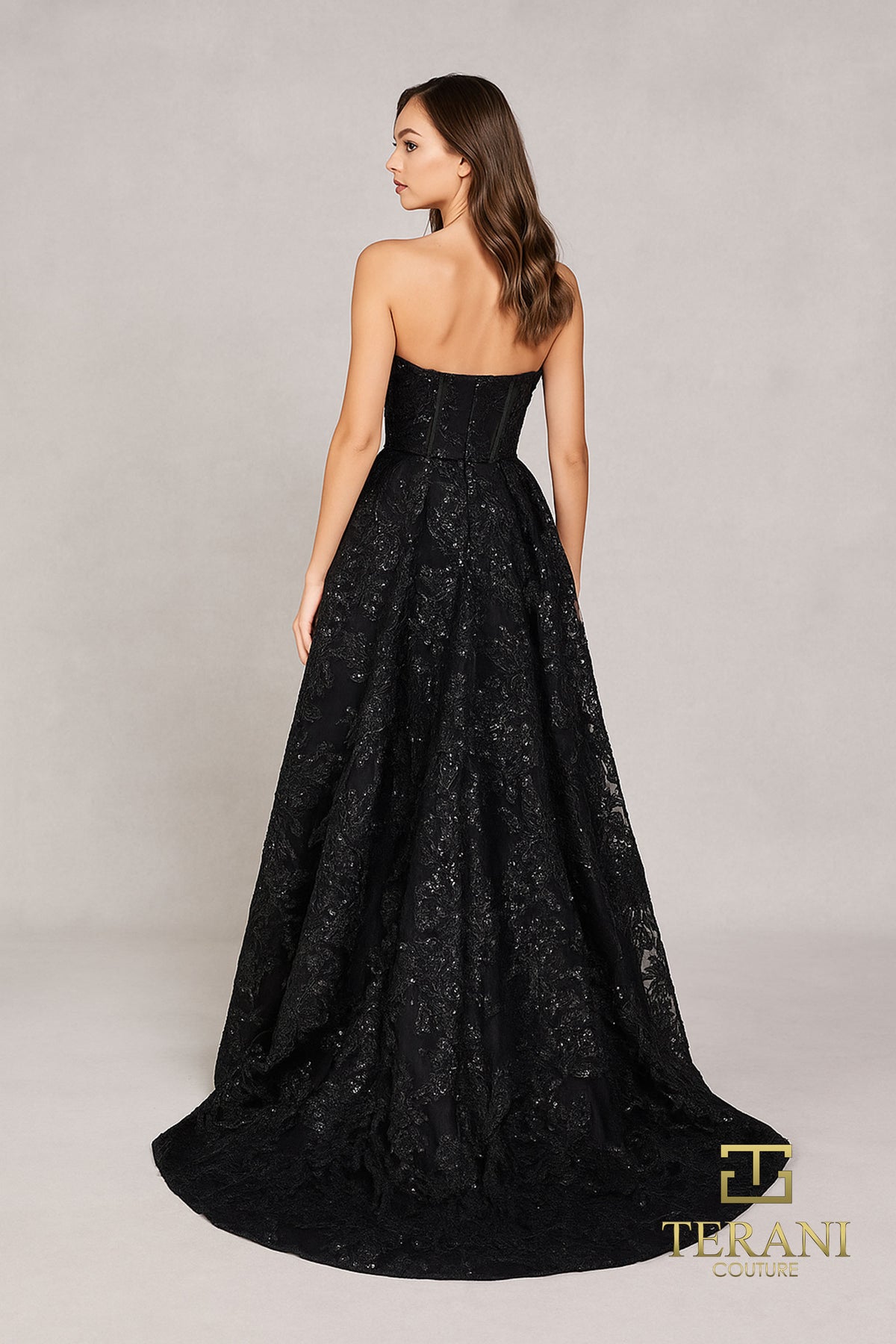 Terani Couture 252E5134 Black