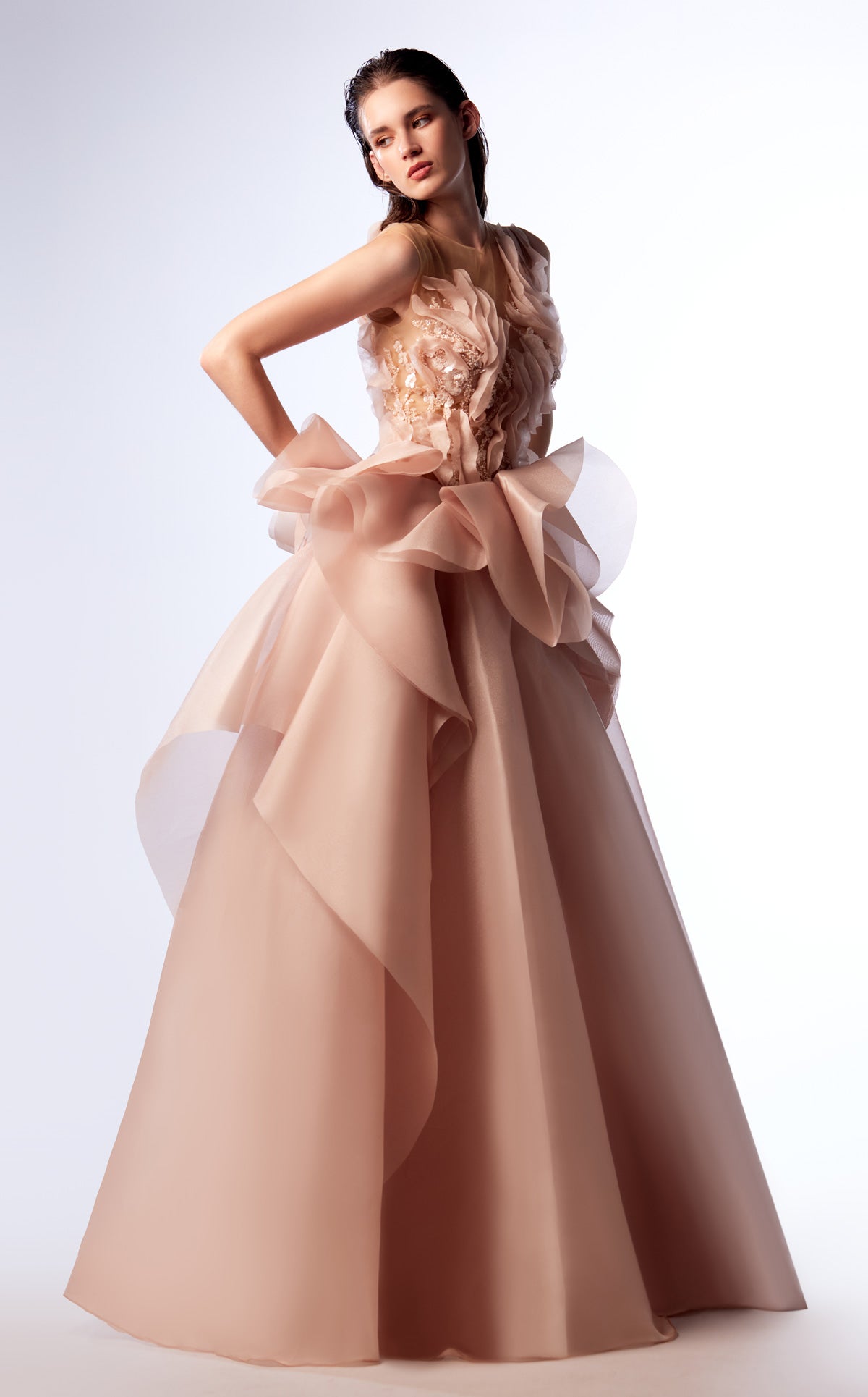 MNM Couture G1723 BEIGE