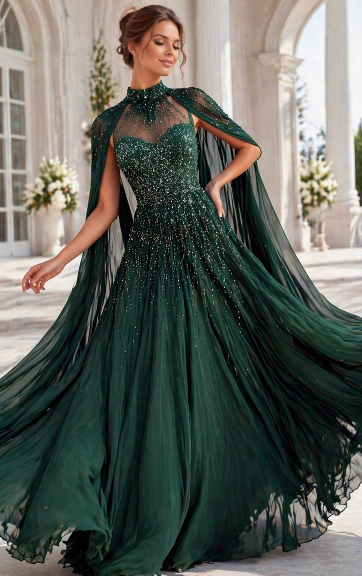 Jovani 49743 GREEN