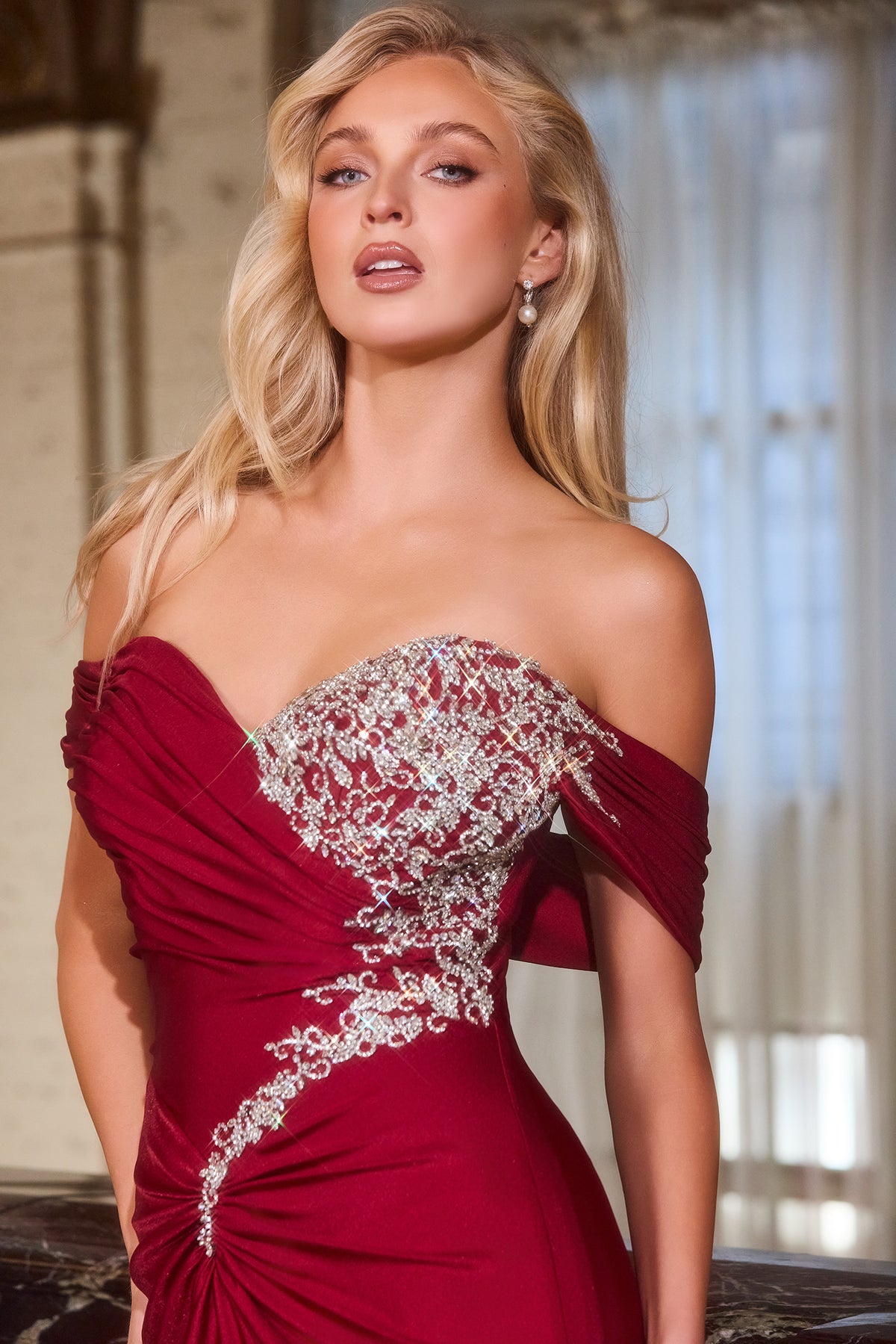 Ladivine CD667 BURGUNDY