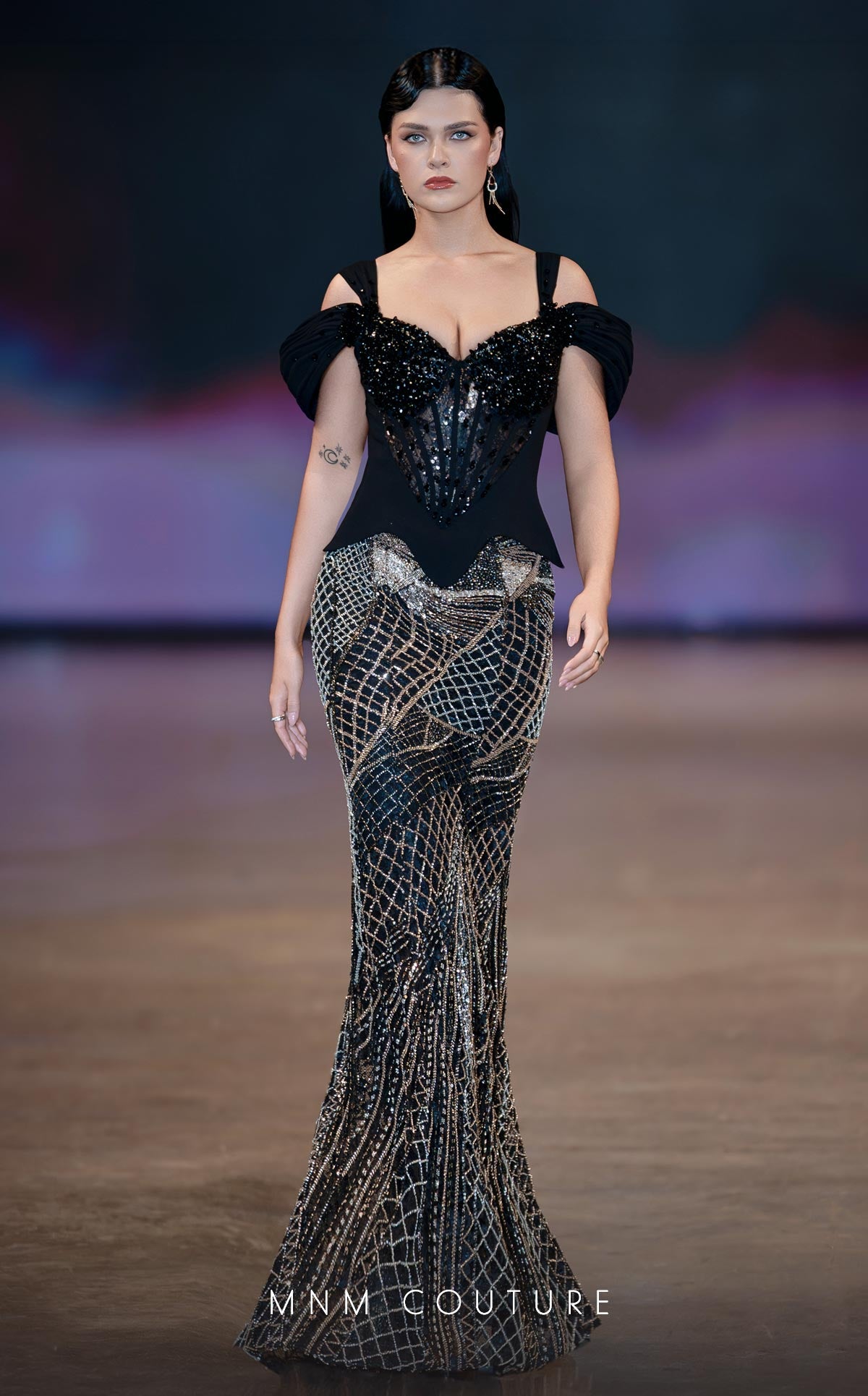 MNM Couture J03603 GOLD