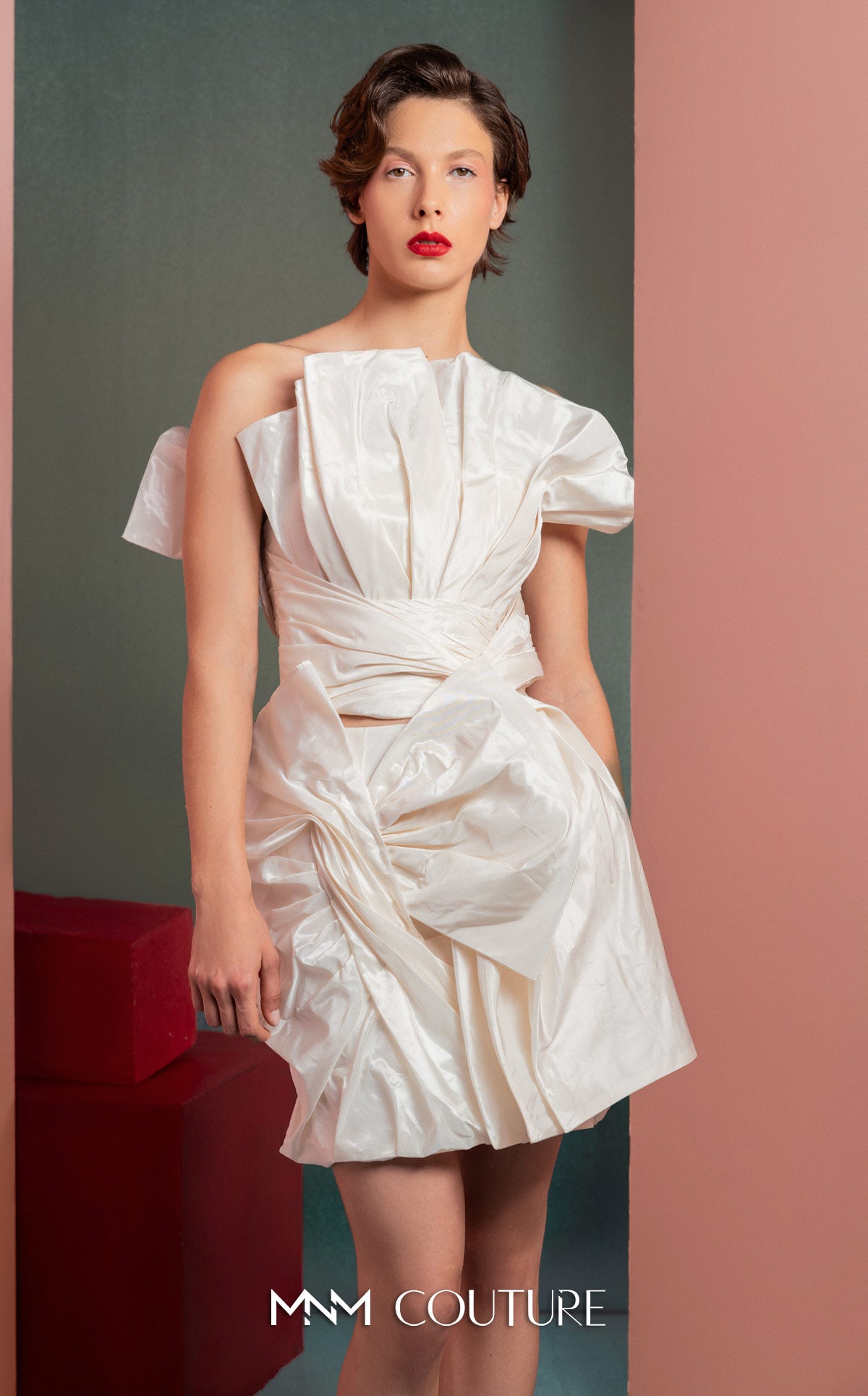 MNM Couture GOF2527 OFF WHITE