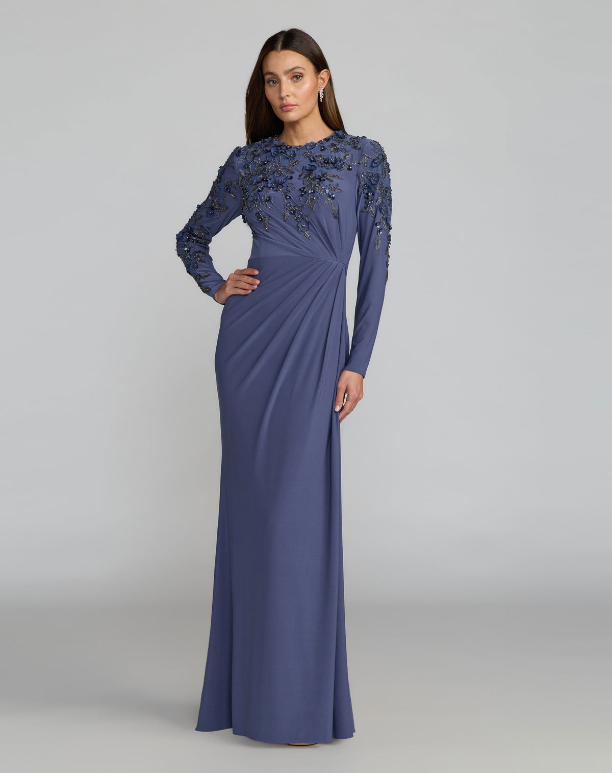 Mac Duggal 13246 Blue Haze