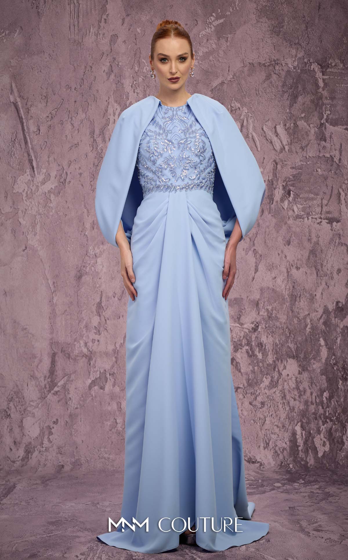 MNM Couture Q7615 BLUE