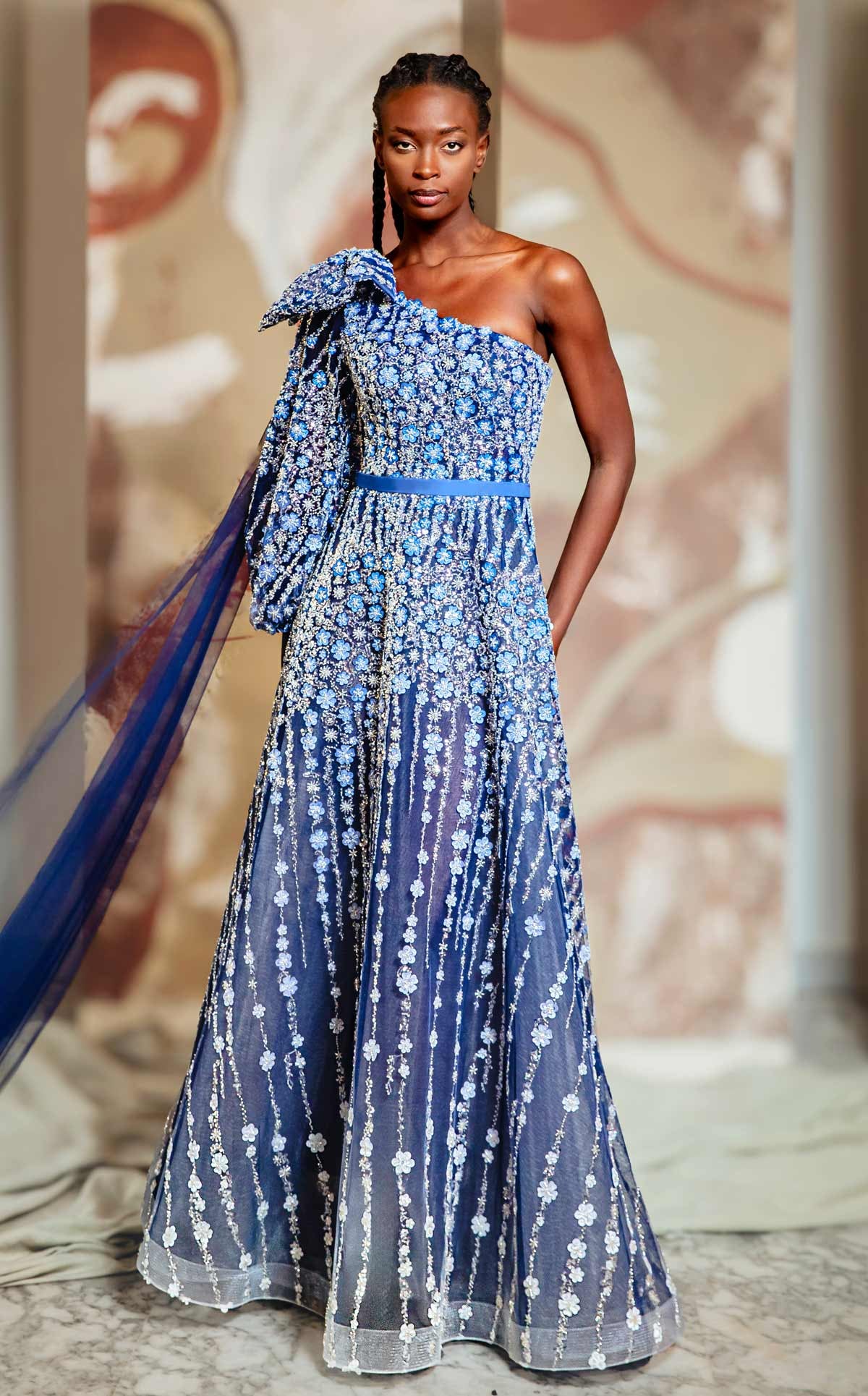 MNM Couture K4147 BLUE