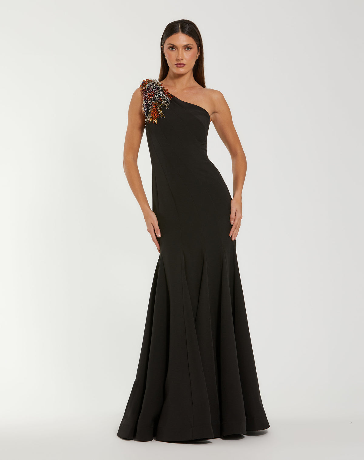 Mac Duggal 11843 Black Multi