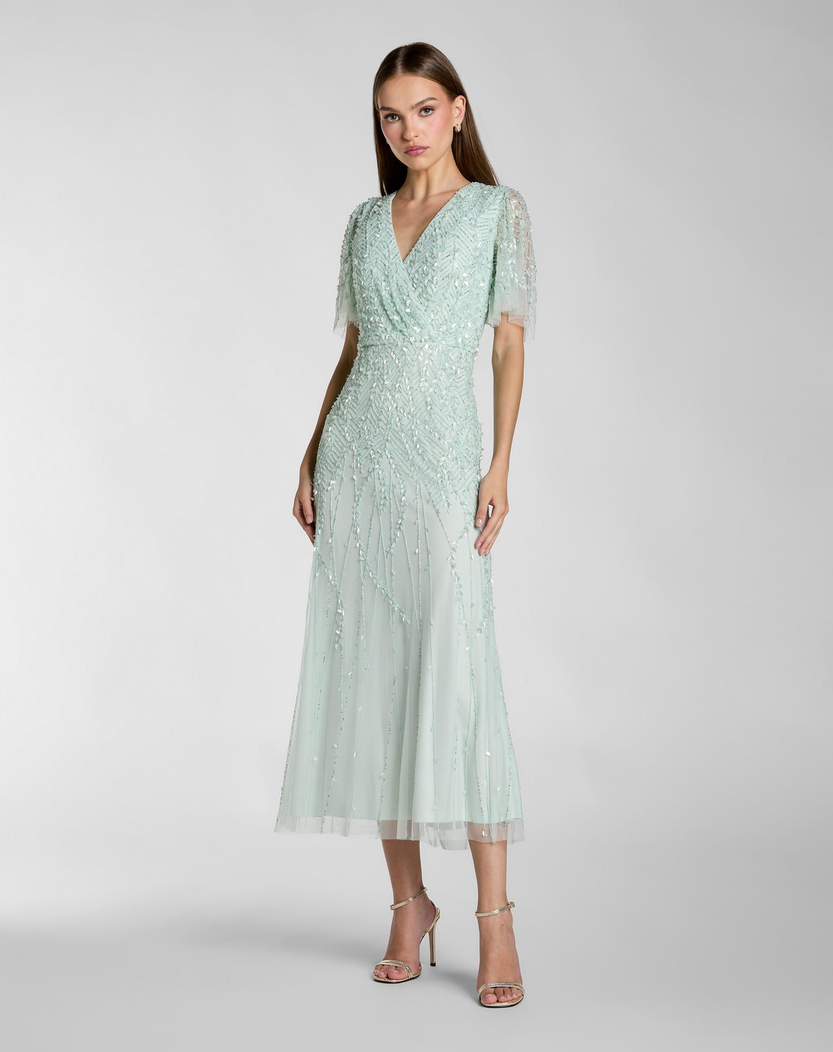 Mac Duggal 35116 Seafoam