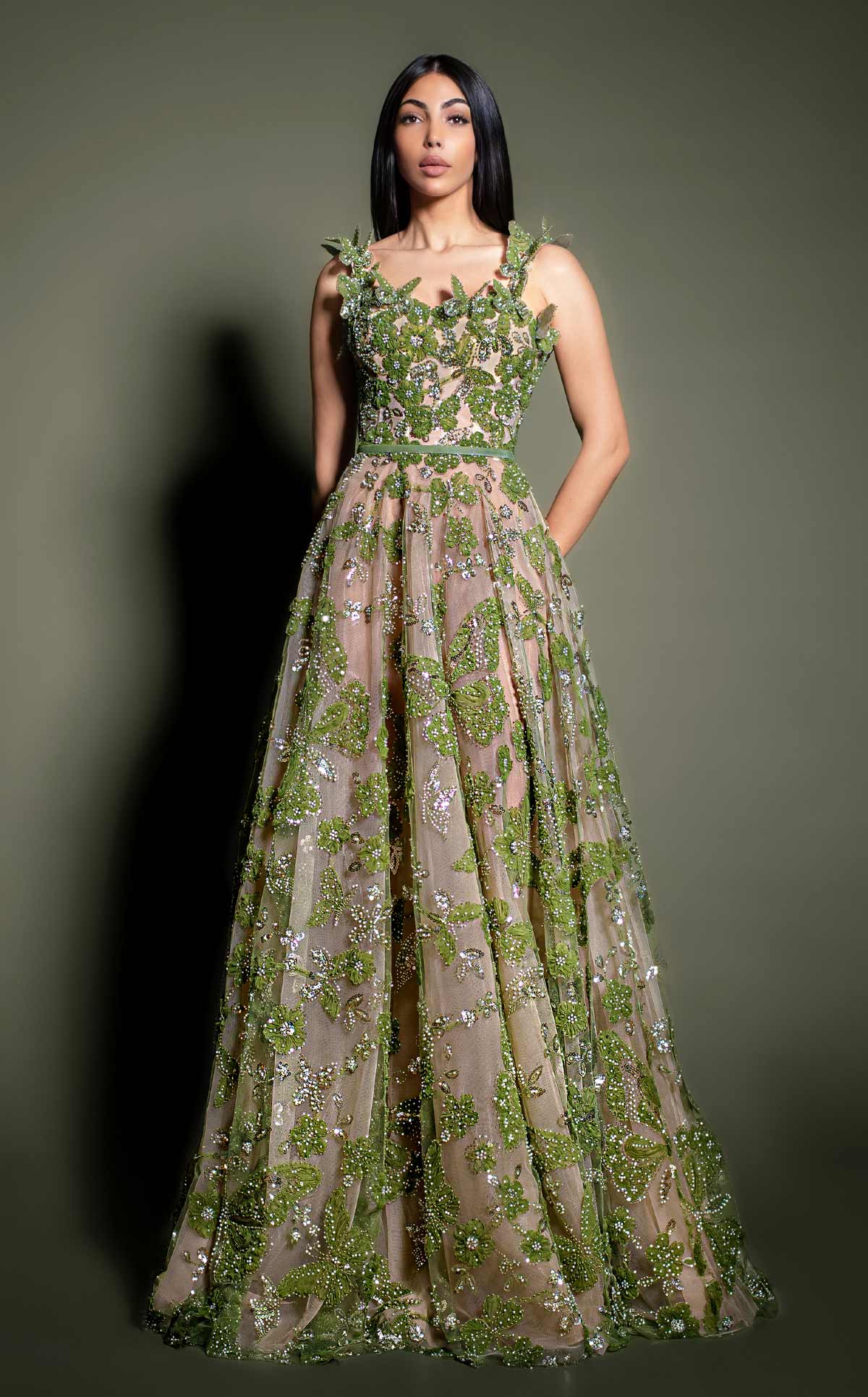 MNM Couture K4199 GREEN