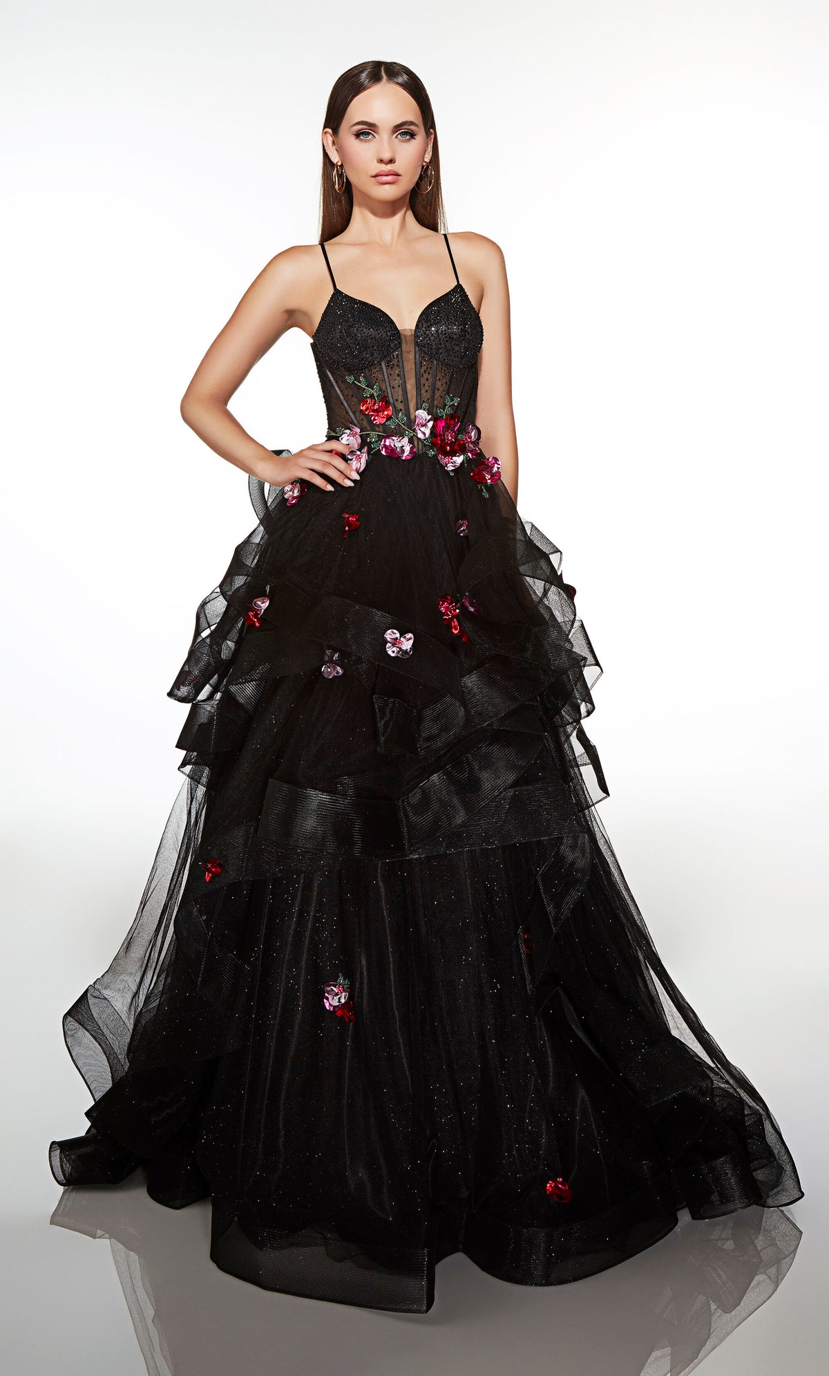 Alyce Paris 62108 BLACK-MULTI