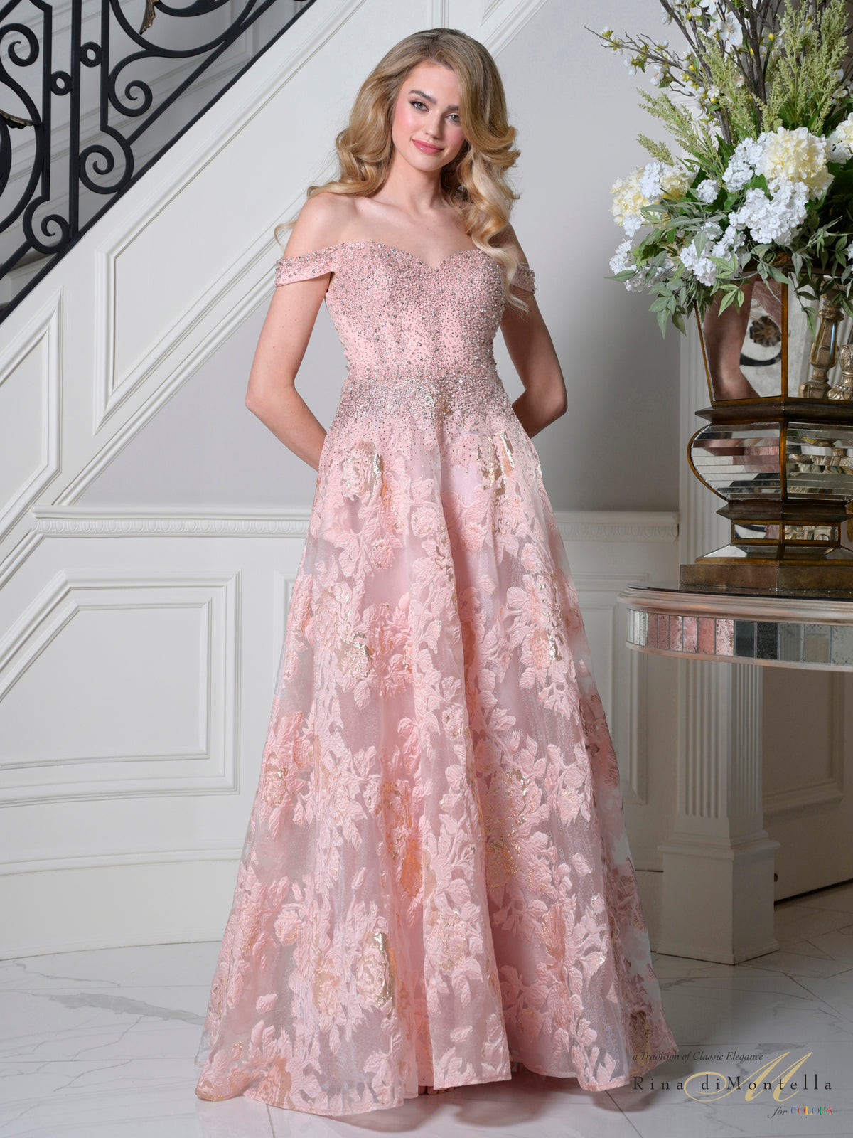 Rina Di Montella RD3524 Pink