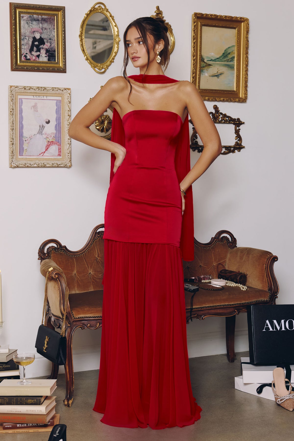 Amoris by Ladivine T825 RED