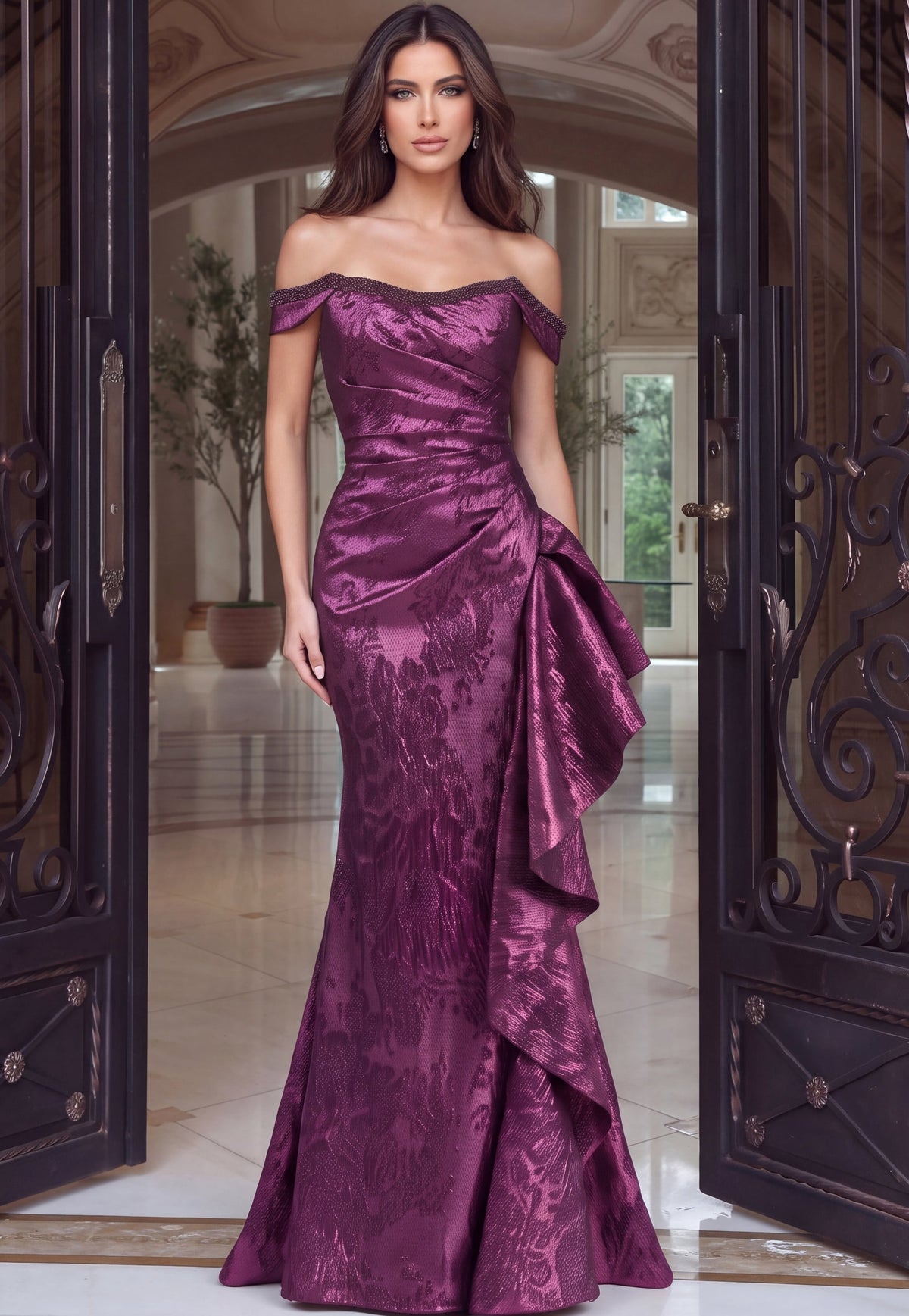 Jovani 53942 PURPLE