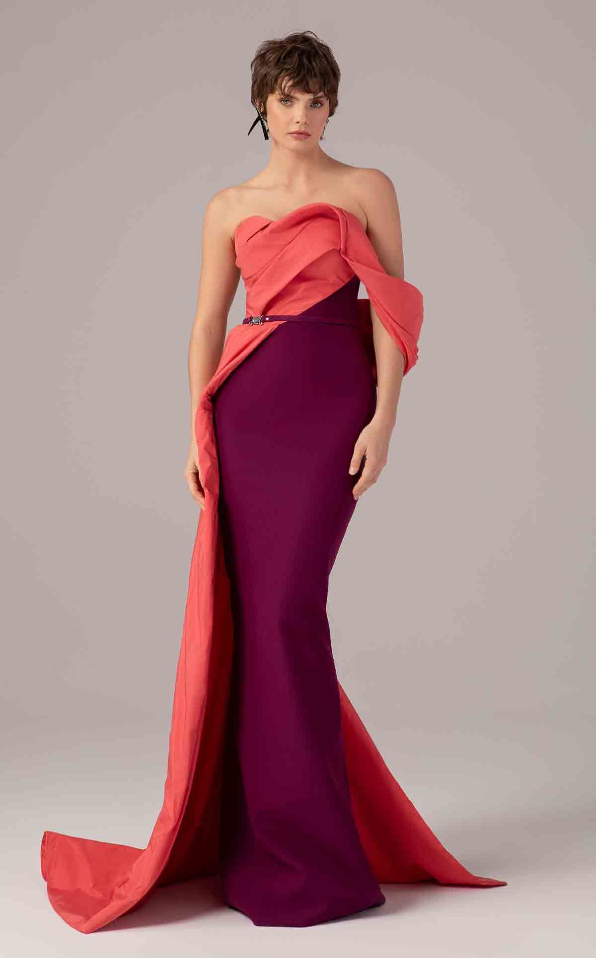 MNM Couture E0091 PURPLE