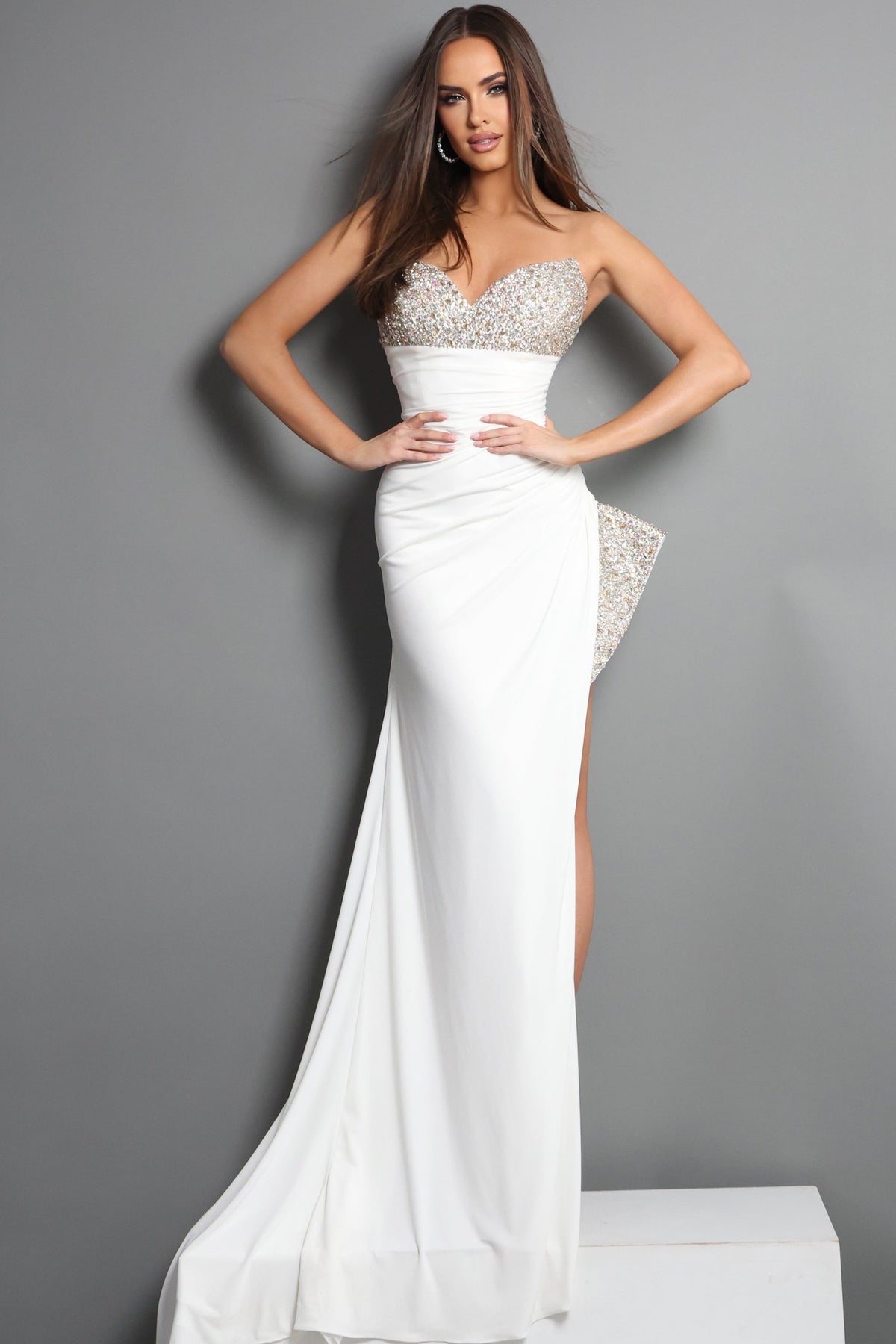 Jovani 49577 OFF-WHITE
