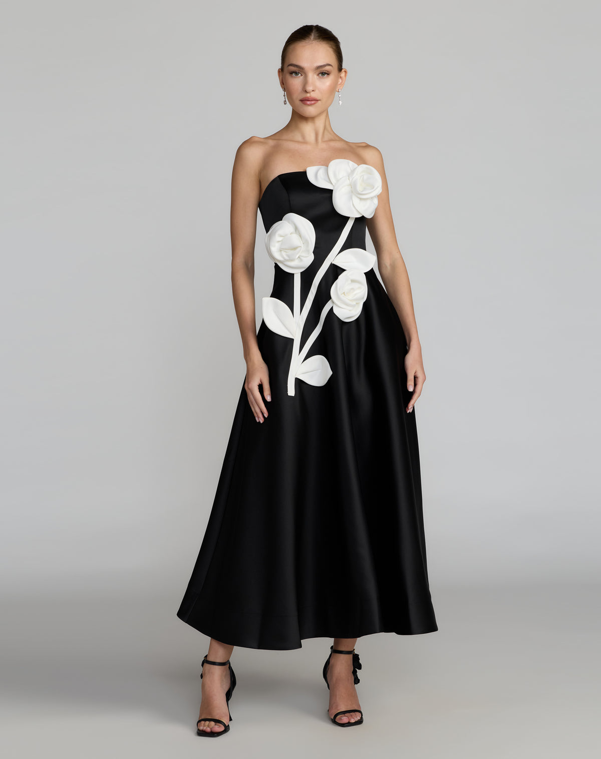 Mac Duggal 2362 Black Ivory
