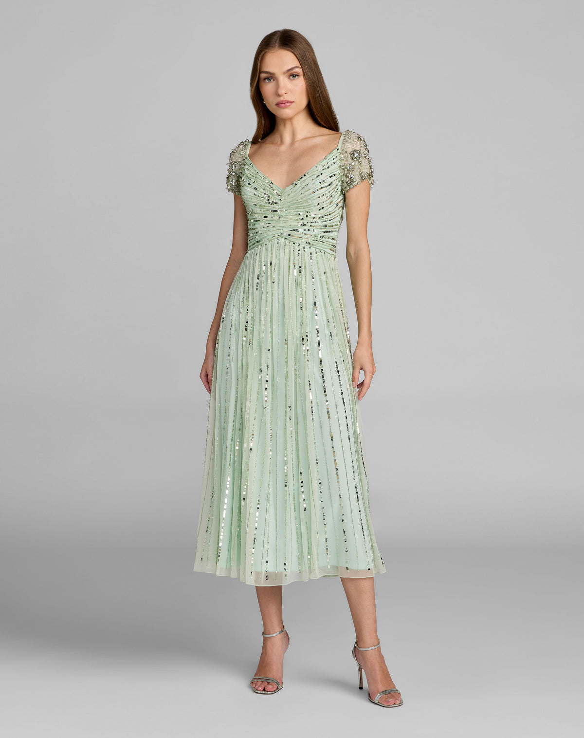 Mac Duggal 23098 Sage