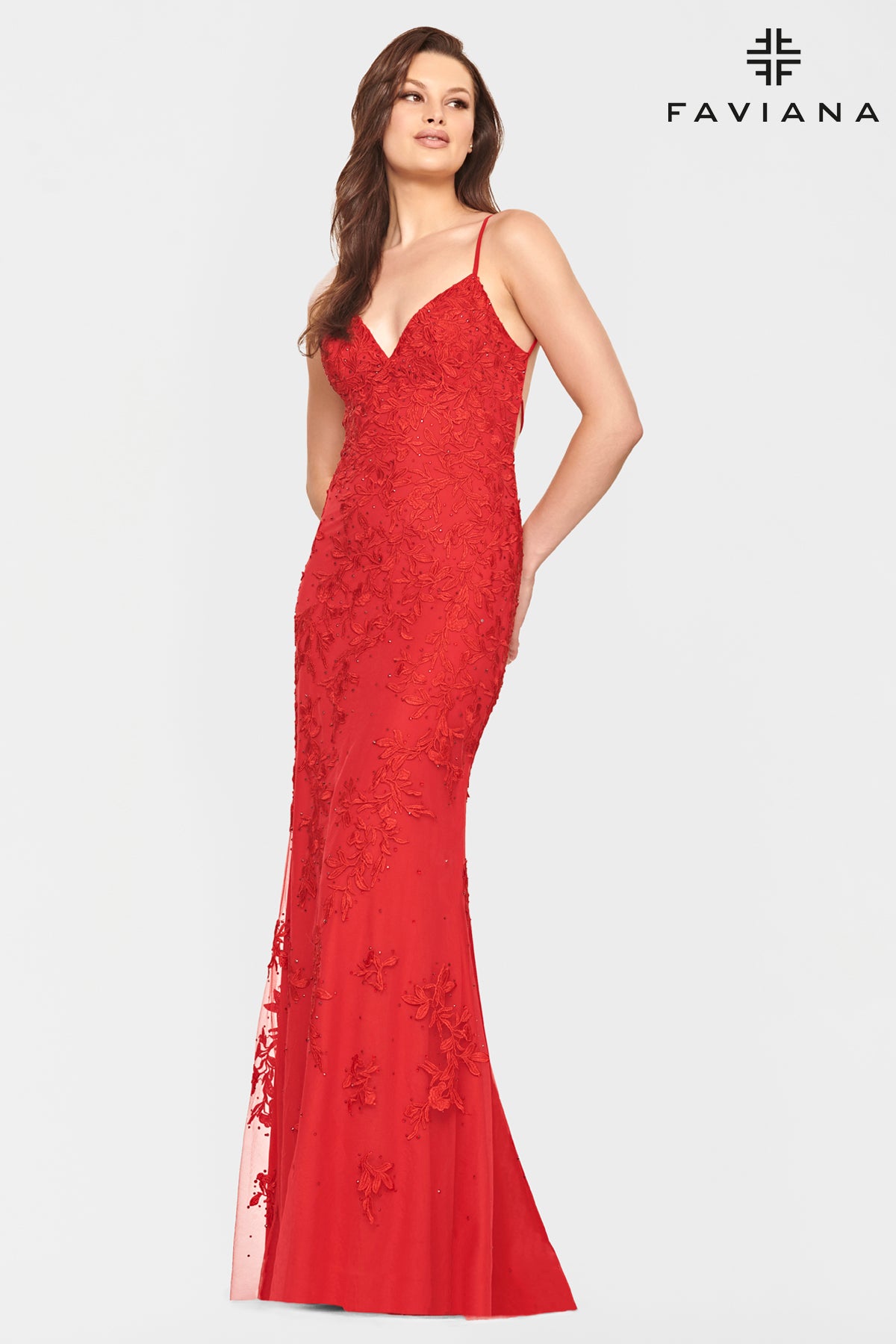 Faviana S10508 Red
