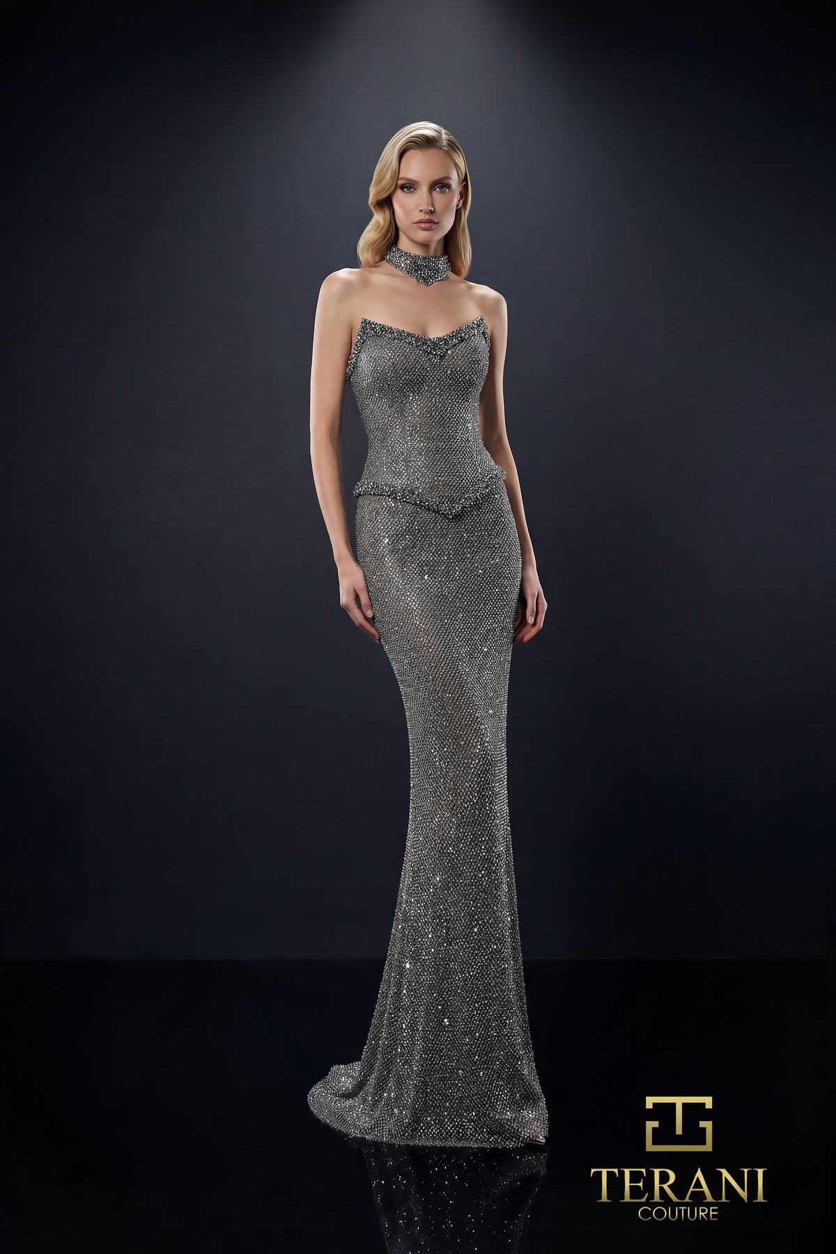 Terani Couture 262E7081 Royal