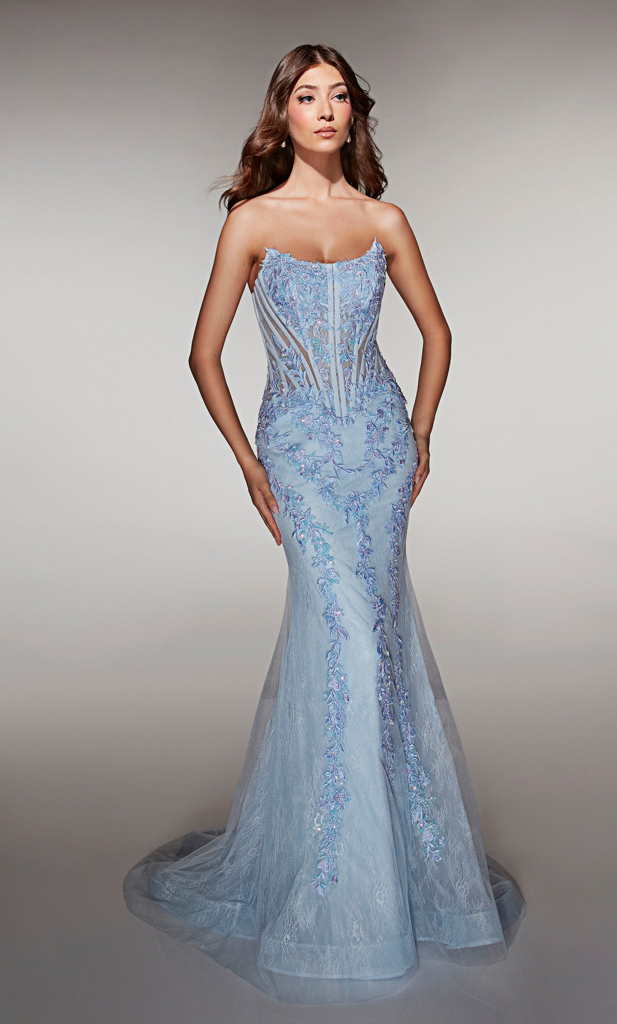 Alyce Paris 62036 GLACIER BLUE