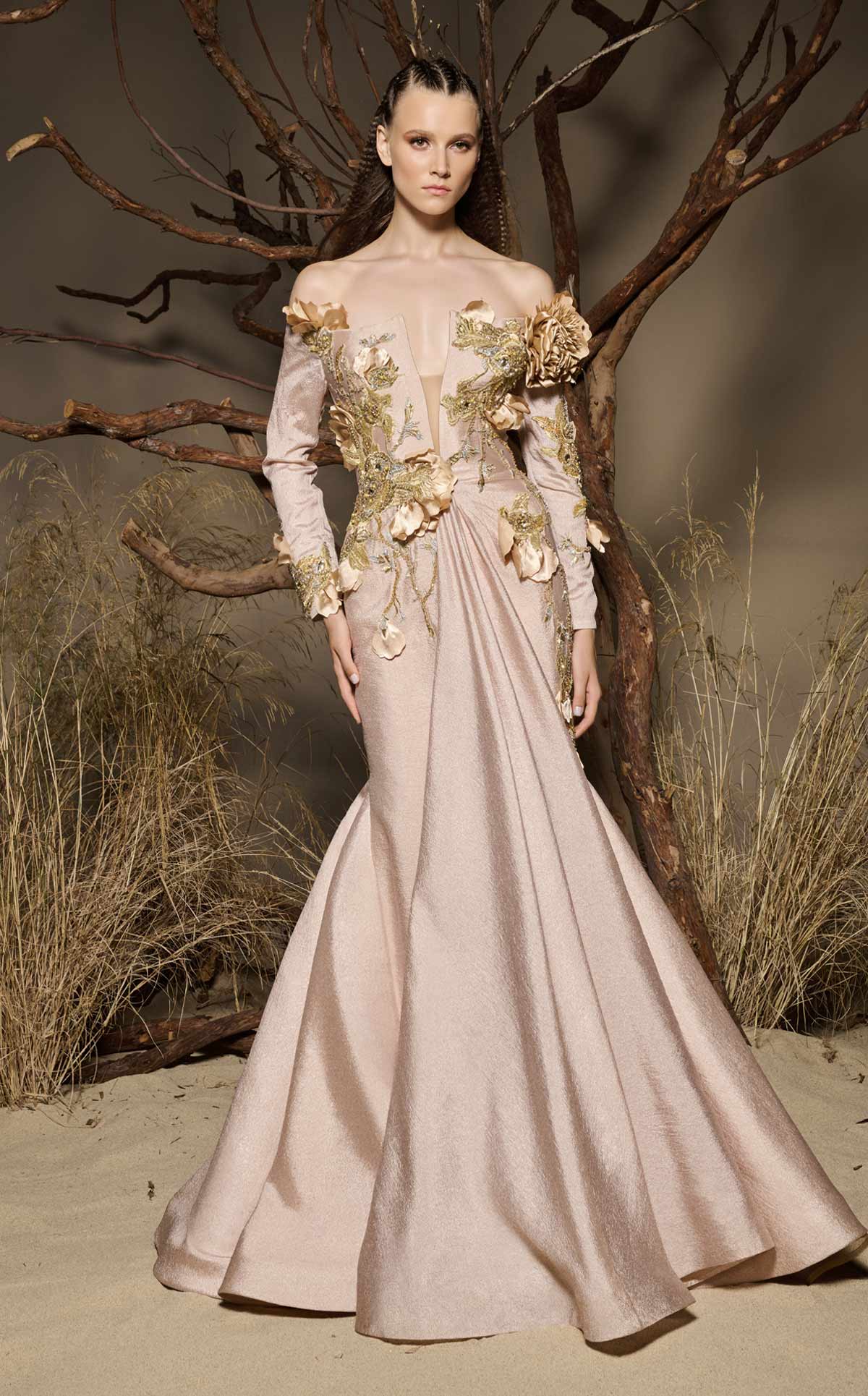 MNM Couture F02986 BEIGE