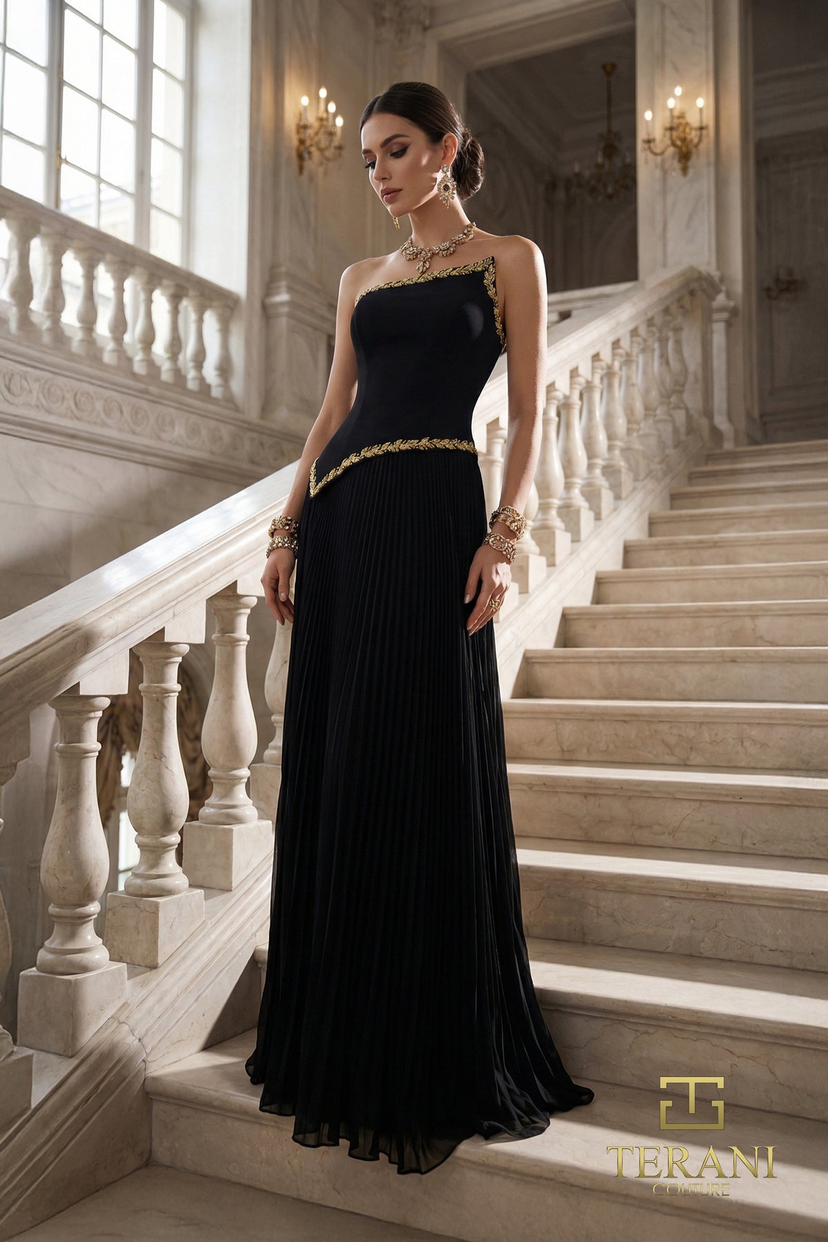 Terani Couture 262E7352 Black