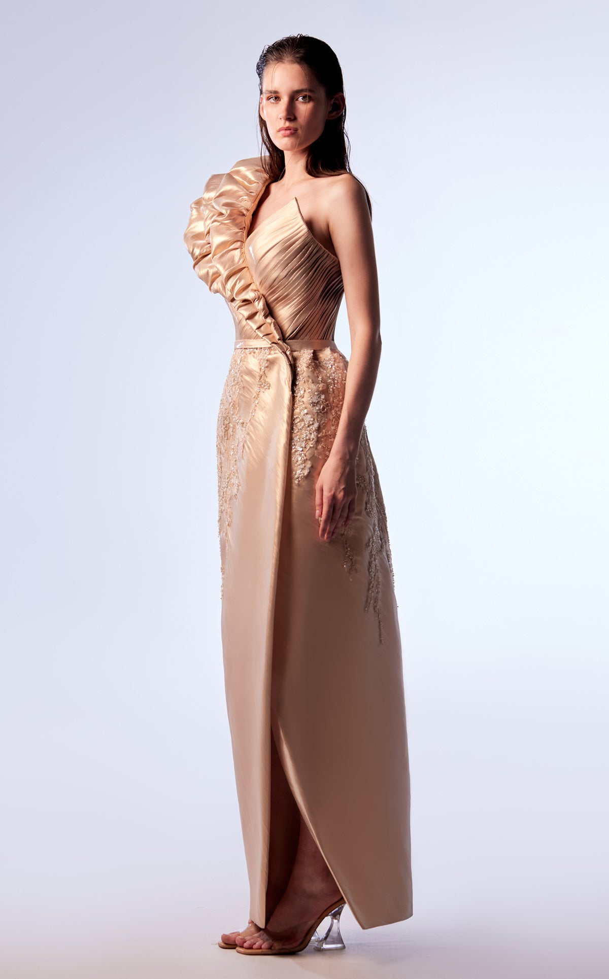 MNM Couture G1733 BEIGE
