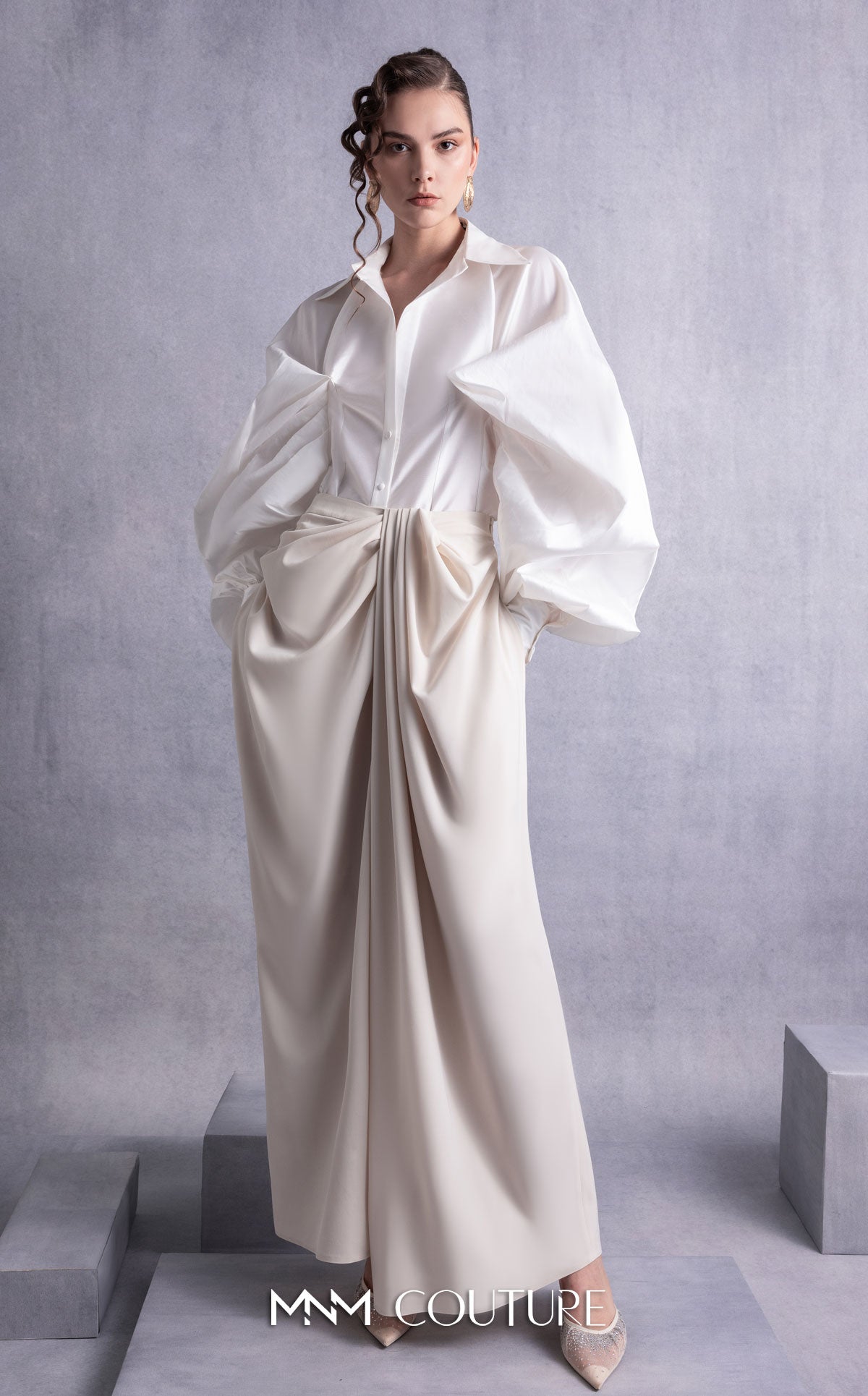 MNM Couture GOS2529 OFF WHITE