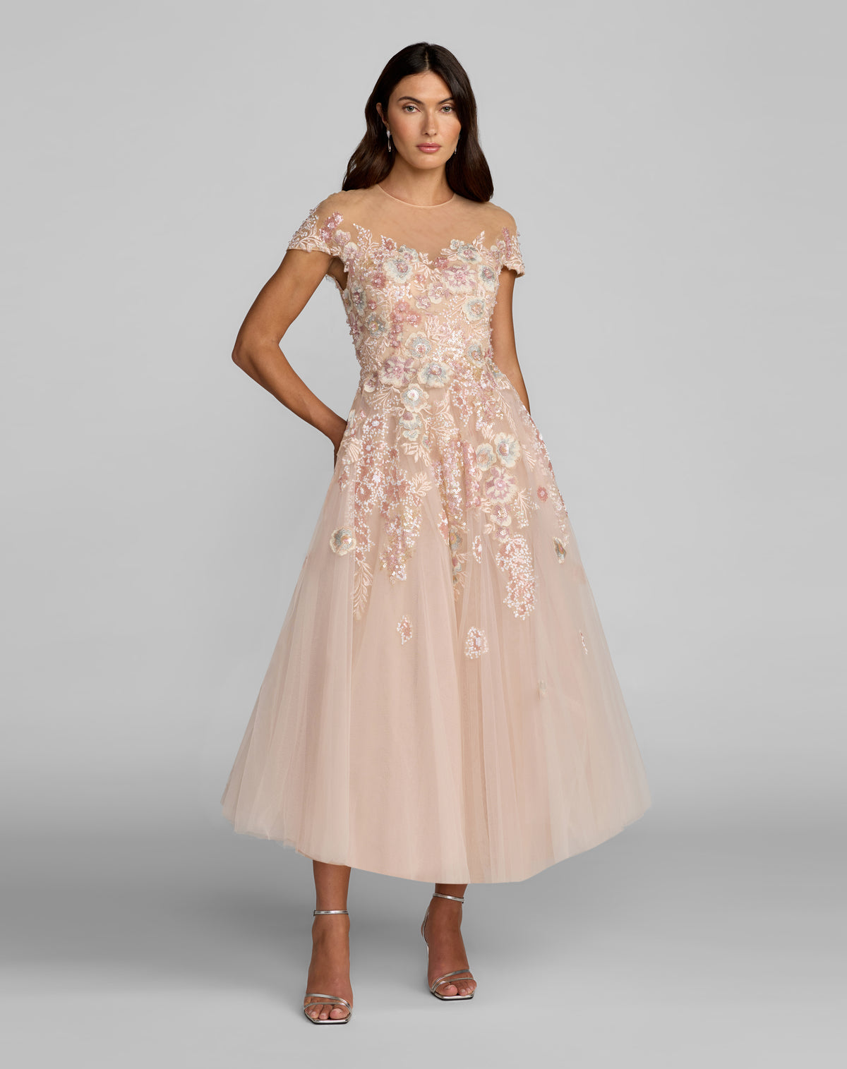 Mac Duggal 21296 Blush Multi