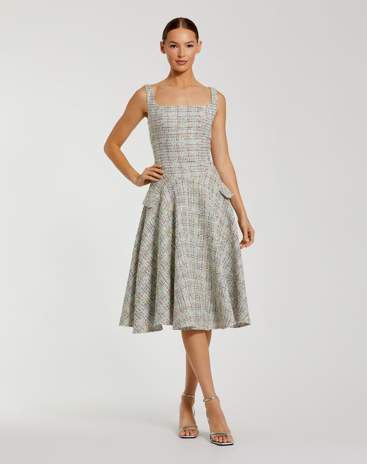 Mac Duggal 21066 Pastel Multi
