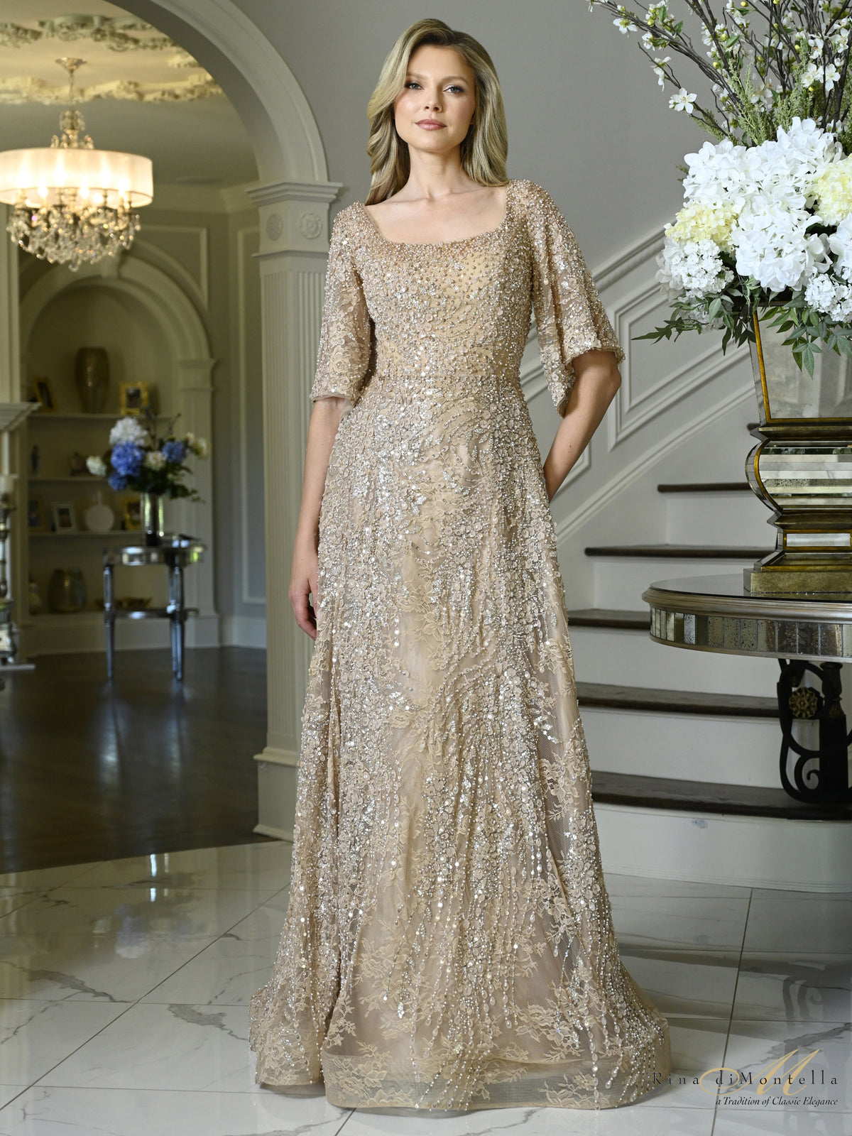Rina Di Montella RD3606 Rose Gold