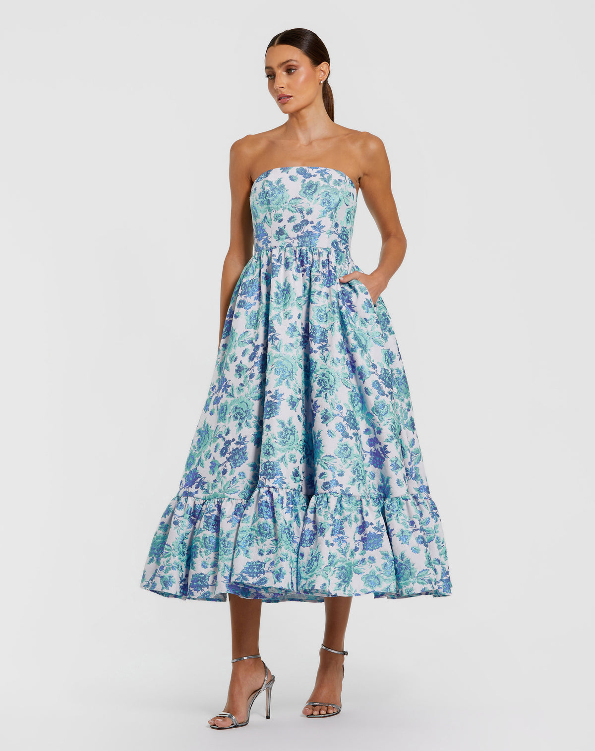 Mac Duggal 56092 Blue Multi