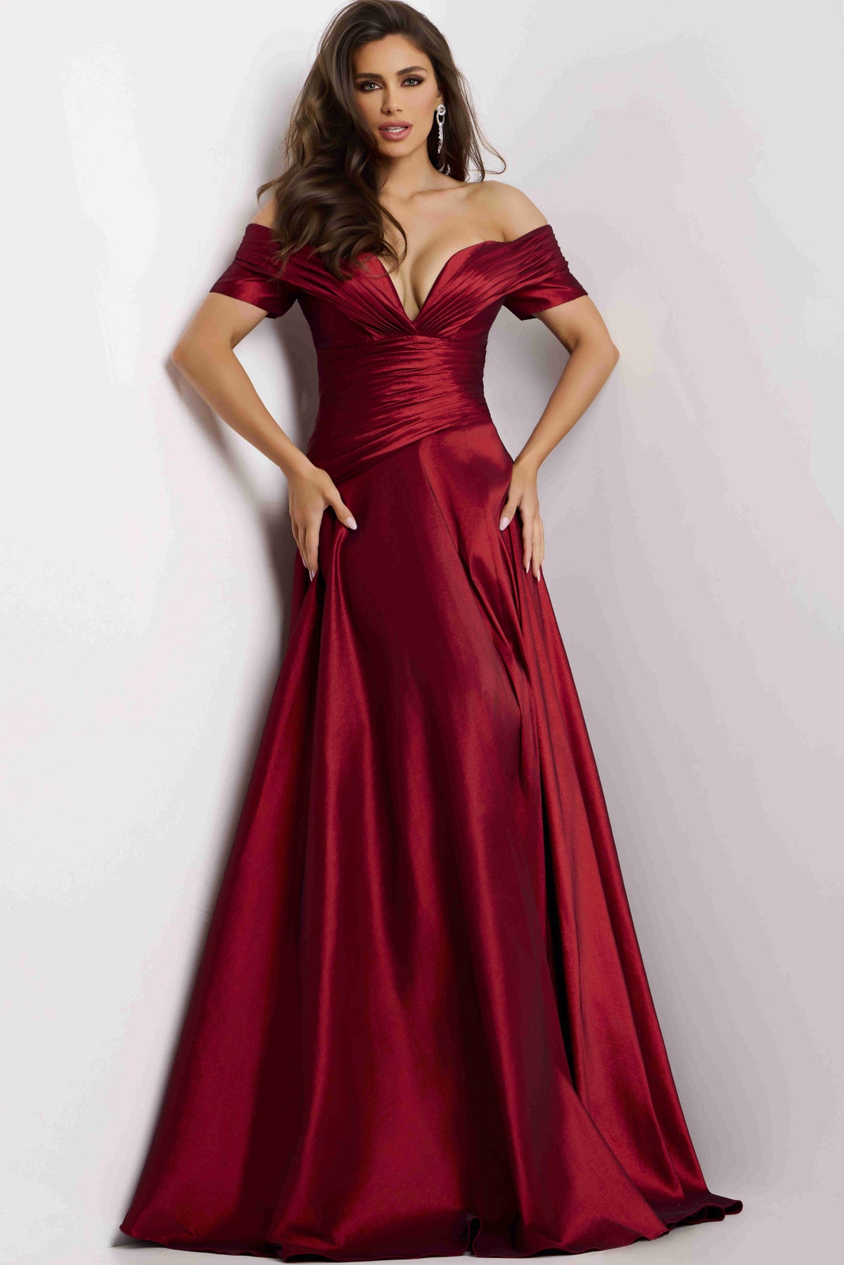 Jovani 45276 BURGUNDY