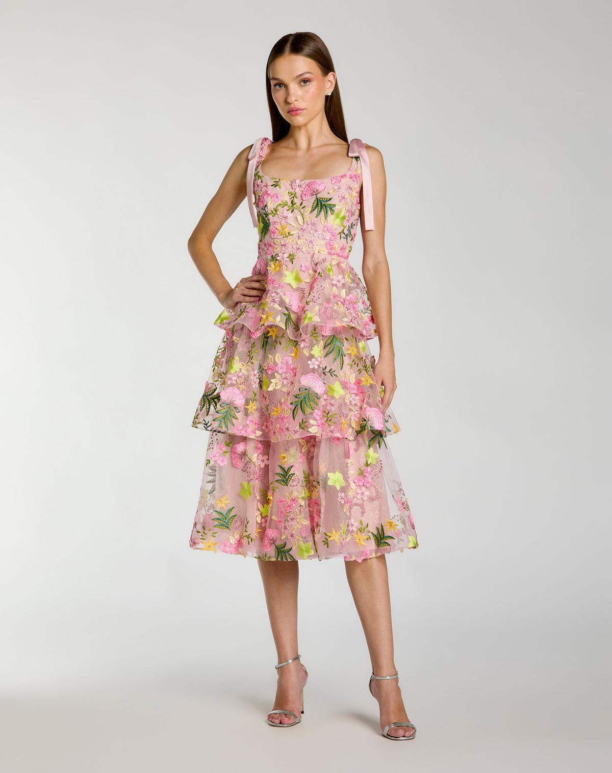 Mac Duggal 69043 Blush Multi
