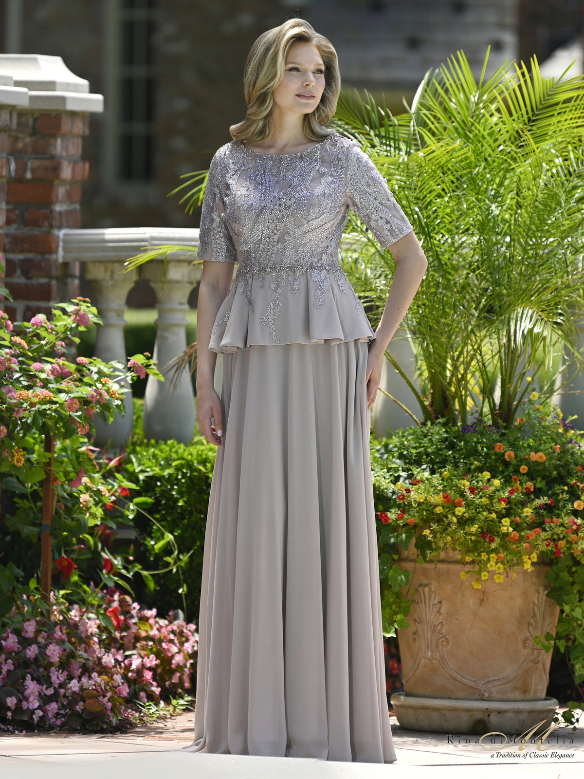 Rina Di Montella RD3642 Taupe