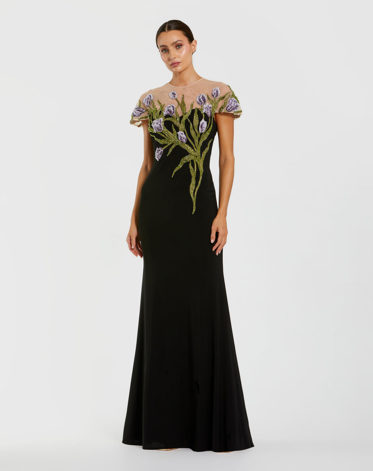 Mac Duggal 11912 Black Multi